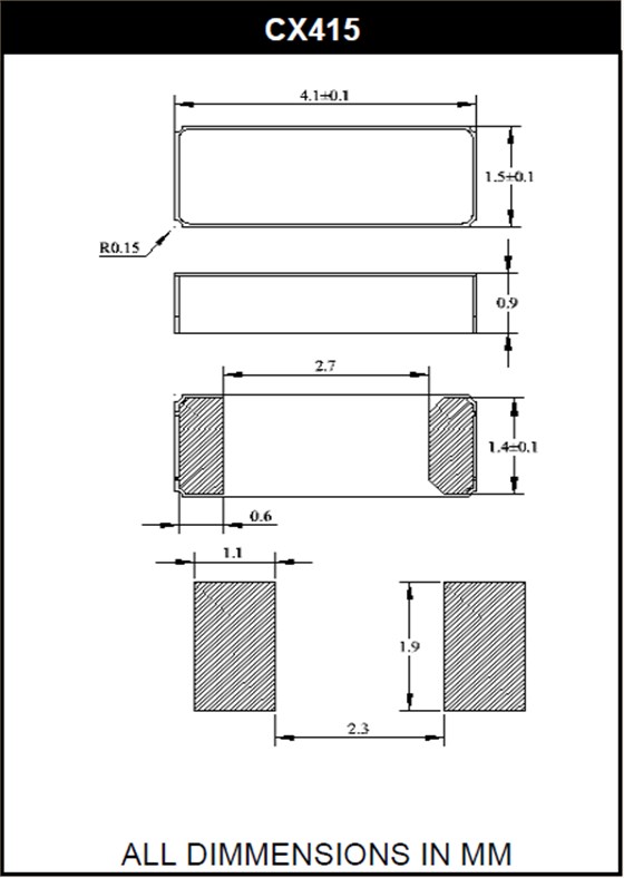 CX415 4115 CX415 4115