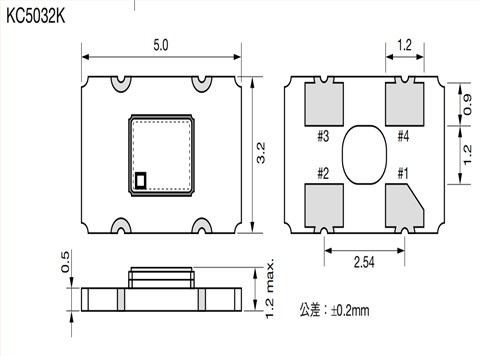 KC5032K75.0000C1GE00,KC5032K,75MHz,5032mm,Kyocera品牌 KC5032K75.0000C1GE00,KC5032K,75MHz,5032mm,Kyocera品牌