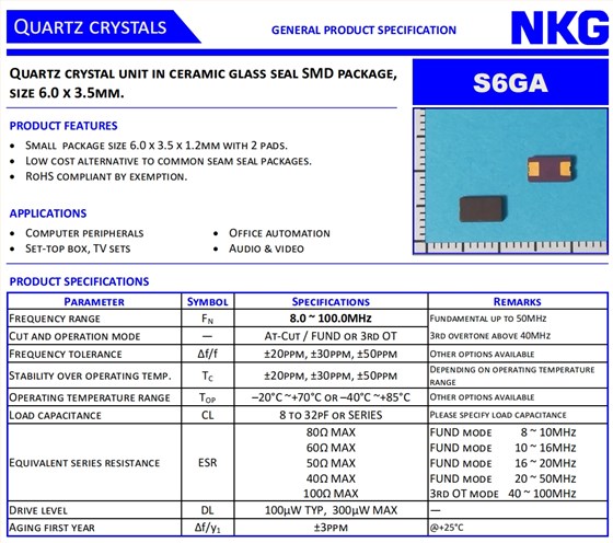 S6GA 1 S6GA 1