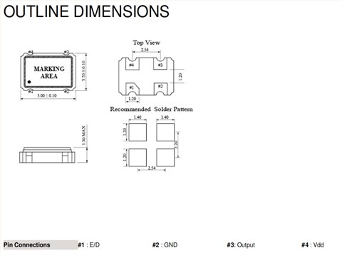 SX5C-33F20EH-100MHZ,5032mm,CMOS,FCD-Tech微波雷達晶振,SX5C系列 SX5C-33F20EH-100MHZ,5032mm,CMOS,FCD-Tech微波雷達晶振,SX5C系列