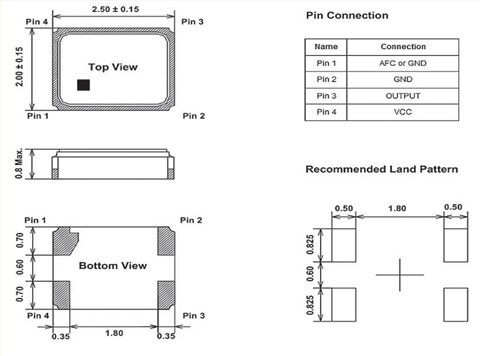 7L-40.000MCS-T,2520mm,40MHz,TXC晶技,7L系列TCXO石英晶振 7L-40.000MCS-T,2520mm,40MHz,TXC晶技,7L系列TCXO石英晶振