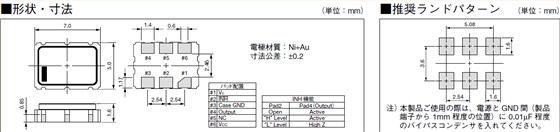 KV7050B_C3_7_5 VCXO KV7050B_C3_7_5 VCXO