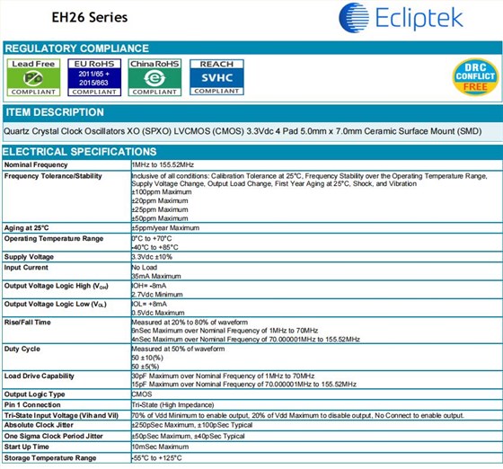 EH26 7050 EH26 7050