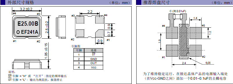 石英晶體振蕩器,愛普生貼片晶振,SG-310SDN晶振 石英晶體振蕩器,愛普生貼片晶振,SG-310SDN晶振