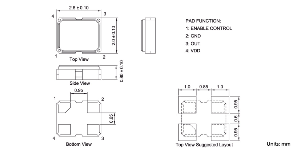 TXC 8W 2520 CMOS TXC 8W 2520 CMOS