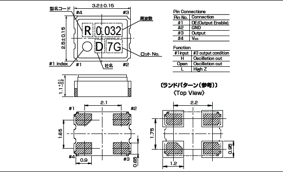 DSO321SR(32.768kHz) SPXO DSO321SR(32.768kHz) SPXO
