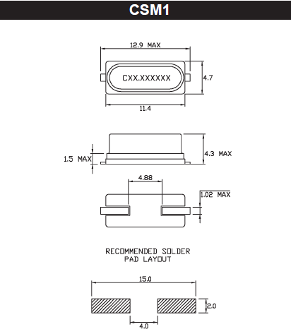 csm1 49SMD csm1 49SMD