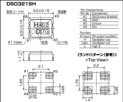 DSO321SH 3225 DSO321SH 3225