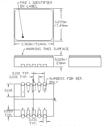 t1215 9.14 x 7.49 TCXO t1215 9.14 x 7.49 TCXO