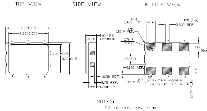 8N4SV75 7050 VCXO LVDS 8N4SV75 7050 VCXO LVDS