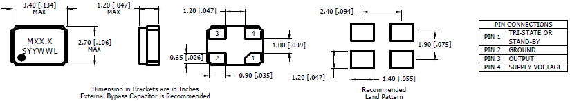 MQSC-MQST 3225 OSC MQSC-MQST 3225 OSC