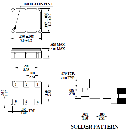 CLP 7050 OSC LVDS CLP 7050 OSC LVDS
