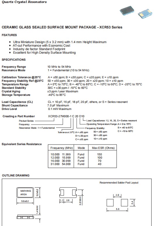 XCR53-1 XCR53-1