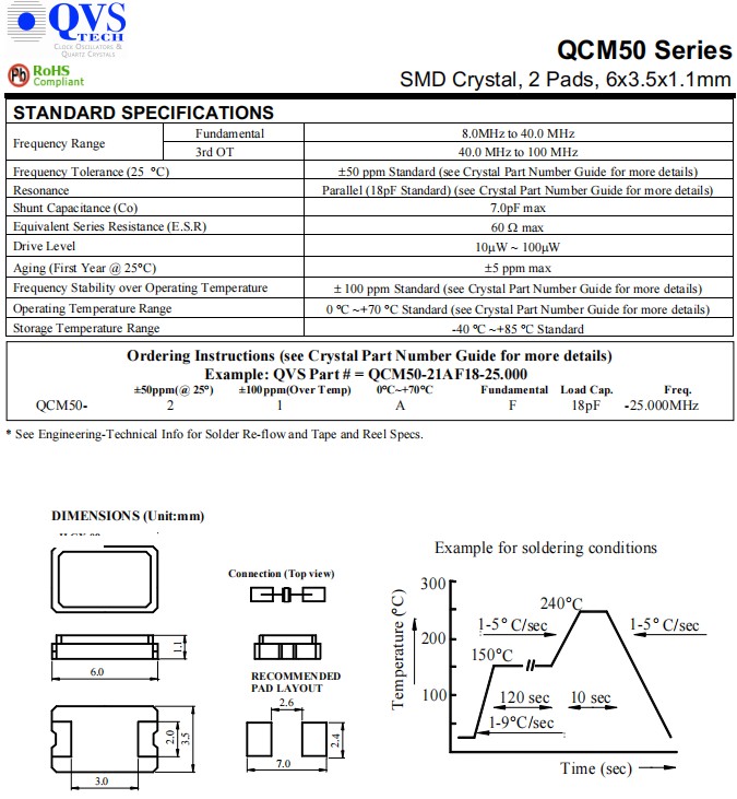 QCM50-1 QCM50-1