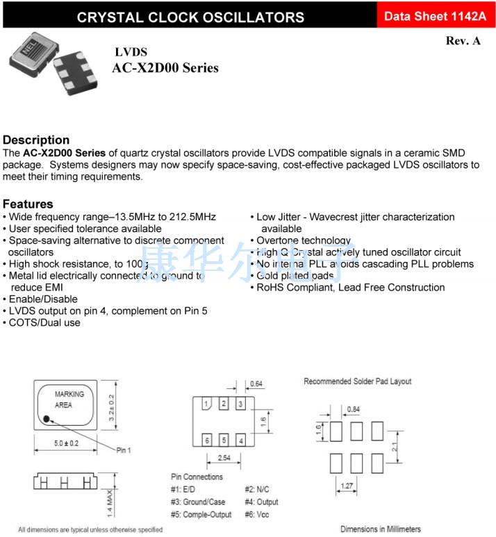 AC-X2D00-1 AC-X2D00-1